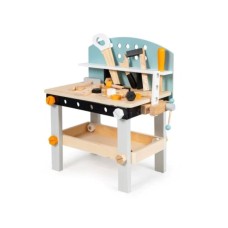ECO TOYS Drvena radionica sa alatima, 38 elemenata