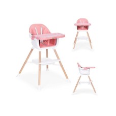ECO TOYS Hranilica za bebe 2u1 pink