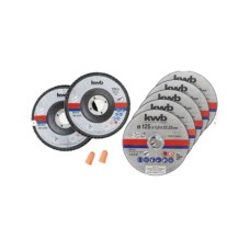 EINHELL By KWB metalni set 125mm reznih ploča 125 mm u kutiji + čepići za uši – 7 delova 49712052 EINHELL By KWB metalni set 125mm reznih ploča 125 mm u kutiji + čepići za uši – 7 delova 49712052