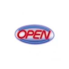 ELEMENTA LED neon natpis Open RTV100254