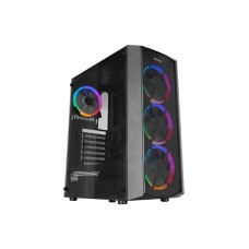 EVEREST Flat Mesh Black Mid Tower kućište