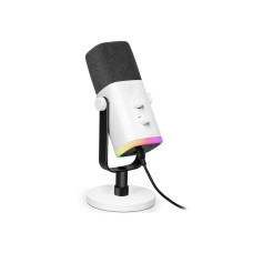 FIFINE AM8 Dynamic RGB Microphone - White
