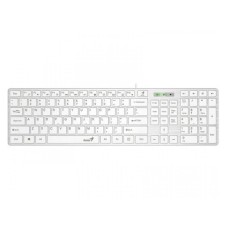 GENIUS SlimStar 126 USB YU bela tastatura