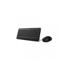 GENIUS Tastatura + Miš Set LuxMate Q8000, Wireless,US,BLK