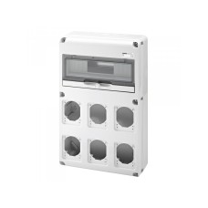GEWISS Razvodna tabla GW68008N 14M i 6 priključnih IP44/67-IP65 bela