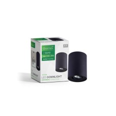 GREENTECH Nadgradna svetiljka GU10 crna (TS116-BK)