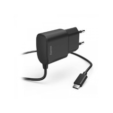 HAMA Kućni punjač, USB Tip-C, 2.4 A, Crni 183242