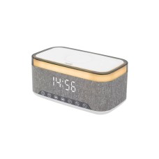 HOME Sat sa BT zvučnikom i beskontaktnim punjačem HOME Sat sa BT zvučnikom i beskontaktnim punjačem