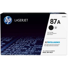 HP 87A Black Original LaserJet Toner Cartridge, CF287A