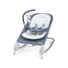 Ingenuity Ležaljka za bebe Happy Bell Massage Bouncer Chambray SKU16854