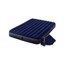 INTEX 64765 Intex Queen Klasik vazdušni krevet sa ručnom pumpom i jastucima 152x203x25cm INTEX 64765 Intex Queen Klasik vazdušni krevet sa ručnom pumpom i jastucima 152x203x25cm