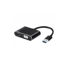 KETTZ KT-U2HV023 USB na HDMI + VGA Konvertor 3.0