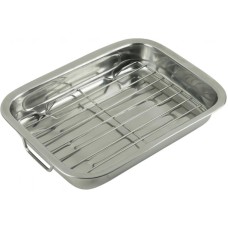 KINGHOFF Pleh sa gril rešetkom KH1376 - 40X29,5X5,5CM