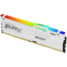 KINGSTON DDR5 16GB 5600MHz CL36 DIMM [FURY Beast] White RGB EXPO (KF556C36BWEA-16 )