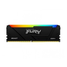 KINGSTON DIMM DDR4 16GB 3200MT/s KF432C16BB12A/16 FURY Beast RGB Black XMP