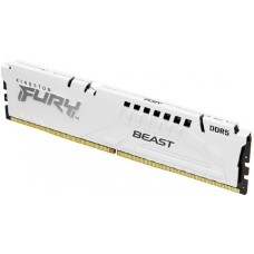 KINGSTON DIMM DDR5, 16GB, 5.200MHz, FURY Beast, White XMP (KF552C40BW-16)