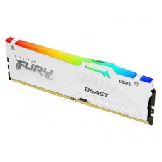 KINGSTON DIMM DDR5 16GB 6000MT/s KF560C40BWA-16 Fury Beast White RGB XMP