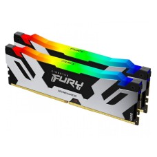 KINGSTON DIMM DDR5 96GB (2x48GB kit) 6000MT/s KF560C32RSAK2-96 FURY Renegade Silver/Black RGB XMP