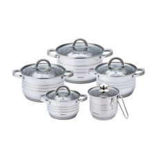 KLAUSBERG KB7696 SET ŠERPI INOX 16/18/20/24/14