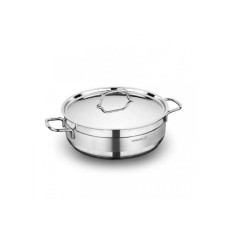 KORKMAZ Šerpa Alfa 28x9cm niska Inox (A1027) KORKMAZ Šerpa Alfa 28x9cm niska Inox (A1027)