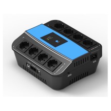 LanPlus Flat UPS 800VA 480W USB+RJ11 Schuko