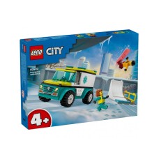LEGO 60403 Kola hitne pomoći i snouborder