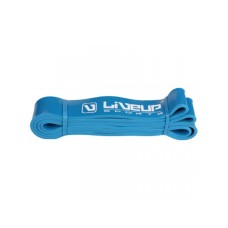 LiveUp LS3650A Elastična traka za vežbanje guma, ekspander L, mali otpor, 2080x21x4.5mm,plava