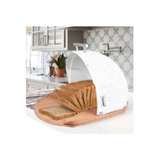 MAESTRO Kutija za hleb MR1678WH bela bambus akril MAESTRO Kutija za hleb MR1678WH bela bambus akril
