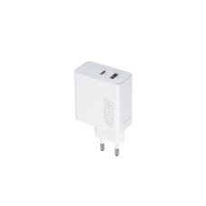 Maxlife MAXLIFE kućni punjač za telefon od 45W sa USB-A i USB-C ulazom WHITE