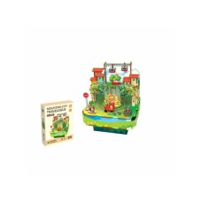 Milla Toys Drvene 3D muzičke puzzle Mountain City 91/71766