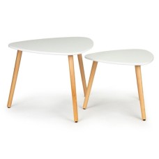 ModernHome Klub sto ,set od dva komada drveni