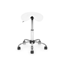 ModernHome Rotirajuca stolica u obliku sedla, kozmetilka i medicinska. podesiva, bela - ModernHome ModernHome Rotirajuca stolica u obliku sedla, kozmetilka i medicinska. podesiva, bela - ModernHome