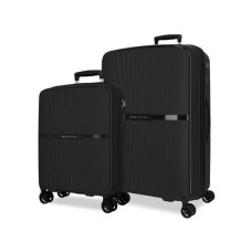 MOVOM Putni koferi od polipropilena 56cm i 66cm Moon black