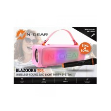 N-GEAR Blazooka zvučnik i mikrofon 703 pink