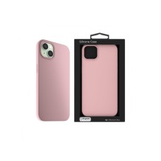 NEXT ONE Silicone Case for iPhone 15 Plus MagSafe compatible - Ballet Pink
