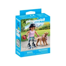 PERTINI Playmobil My life Zabava na rolerima sa retriverom PERTINI Playmobil My life Zabava na rolerima sa retriverom