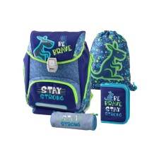 PLAY Logic set, ranac anatomski, 4 u 1, dečak 25, Kengur PLAY Logic set, ranac anatomski, 4 u 1, dečak 25, Kengur