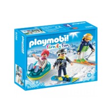 PLAYMOBIL Zimska kolekcija - Ekipa za skijanje