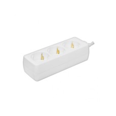 PROSTO Razvodnik sa 3 mesta 3m 1.5mm2 NV03-3/WH-P/1,5