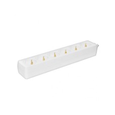 PROSTO Razvodnik sa 6 mesta 3m 1.5mm2  NV06-3/WH-P/1,5