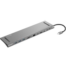 Sandberg Docking station 10in1 USB-C - HDMI/VGA/LAN/3xUSB 3.0/USB C 136-31