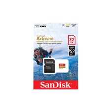 SANDISK MEM MICROSD 32GB Sandisk Extreme + adapter (SDSQXAF-032G-GN6AA)