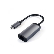 SATECHI Aluminium Type-C to Ethernet Adapter - Space Grey (ST-TCENM)