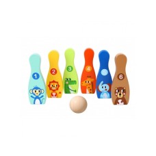 TOOKY TOY Drvena kuglana -životinje (A058582)