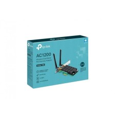 TP LINK AC1200 Wi-FiPCI Express Adapter 867Mbpsat 5GHz + 300Mbps at 2.4GHz Beamforming