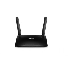 TP LINK Wi-Fi 3G/4G Ruter 300Mbps, 4x10/100M port, SIM card, 2xint. i 2xeks. LTE antena (TL-MR6400)