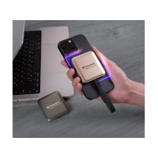 TRANSCEND Eksterni SSD, 1TB, Tip-C, podržava MagSafe, Champagne gold (TS1TESD420G)