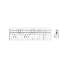 TRUST ODY II SILENT, bežična tastatura i miš, beli (25465)