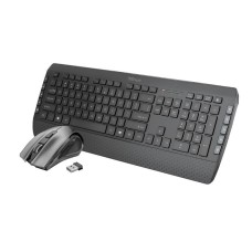 TRUST Tastatura i mis TECLA-2 bežična US crna (23239) TRUST Tastatura i mis TECLA-2 bežična US crna (23239)