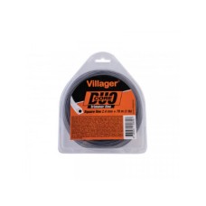 VILLAGER Silk za trimer 2.4mm X 1560m (20LB) - duo core - četvrtasta nit ( 068400 )